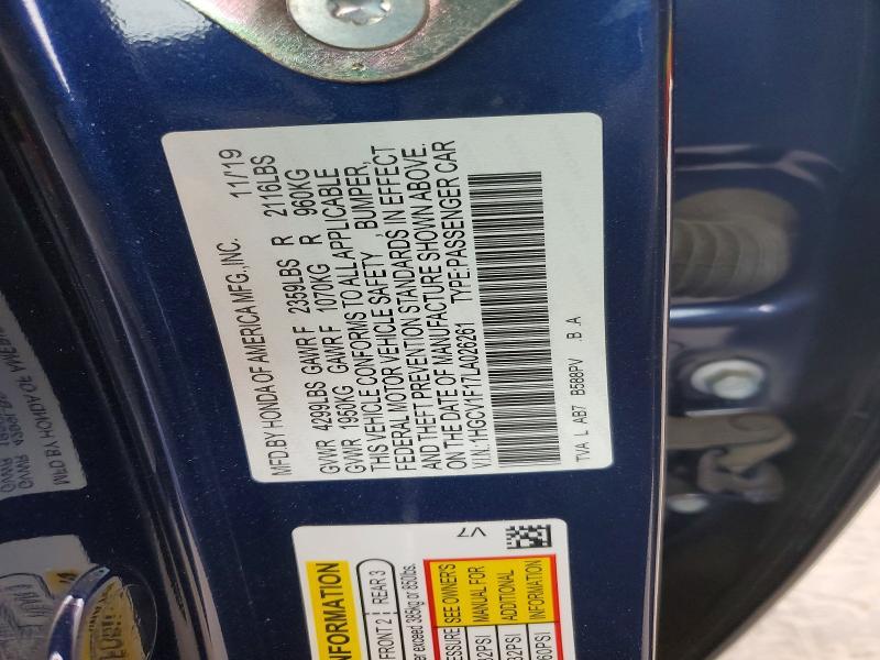 2020 Honda Accord lx