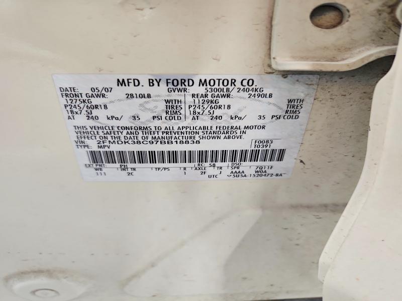 2007 Ford Edge sel