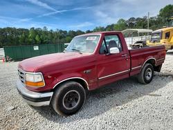 Ford F150 salvage cars for sale: 1995 Ford F150