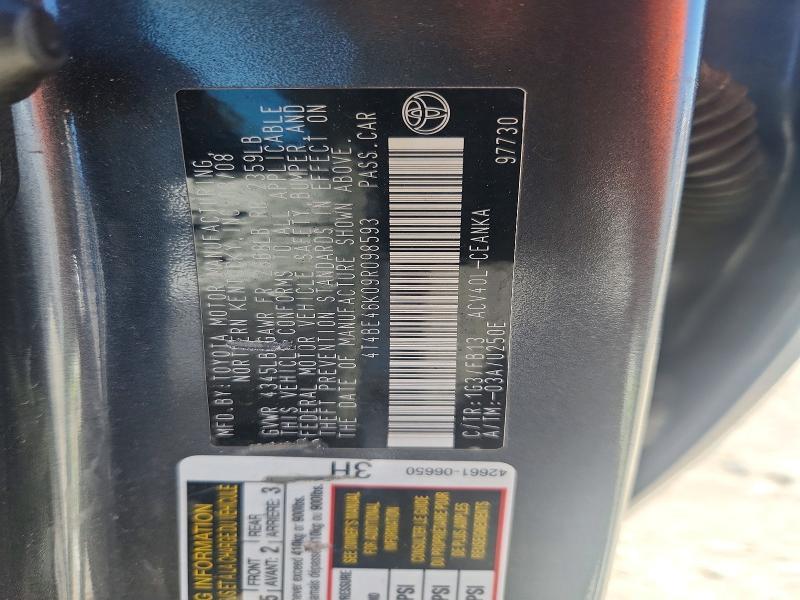 2009 Toyota Camry le