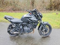 Salvage motorcycles for sale at Arlington, WA auction: 2024 Yama MT07