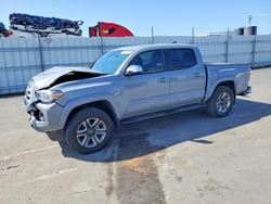 Salvage trucks for sale at Antelope, CA auction: 2018 Toyota Tacoma Limited