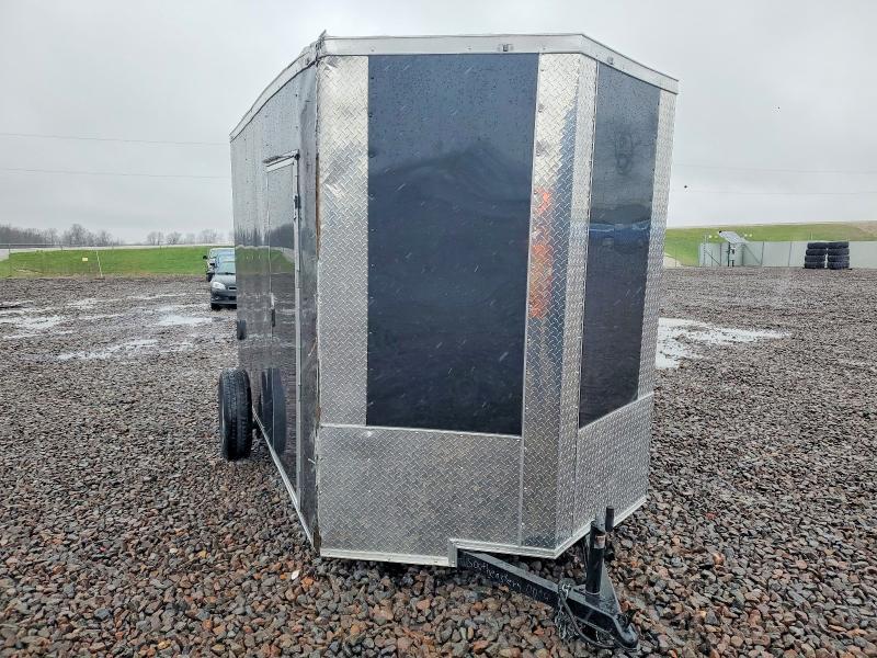2025 J&C 6X12SA Enclosed Cargo Trailer