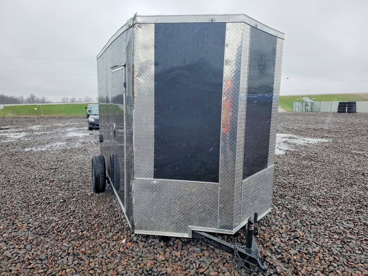 2025 J&C 6X12SA Enclosed Cargo Trailer