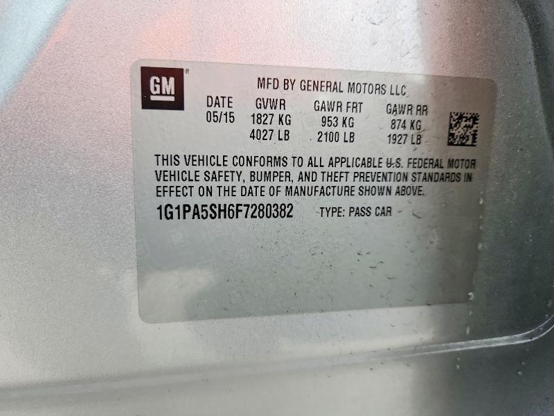 2015 Chevrolet Cruze ls