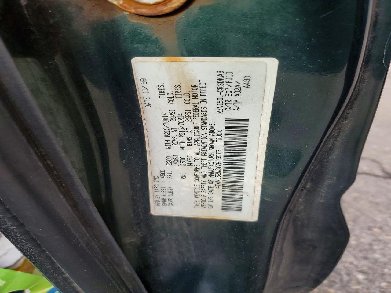 2000 Toyota Tacoma Base