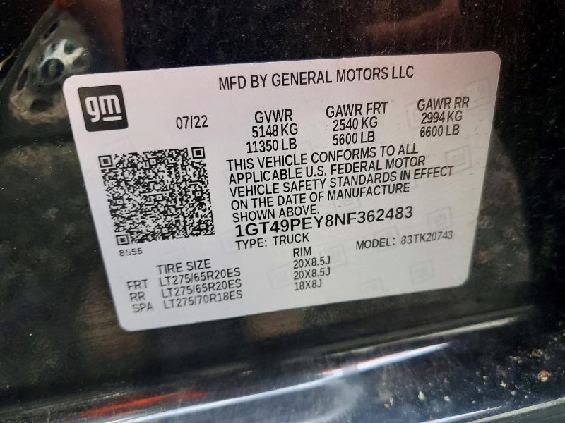 2022 GMC Sierra K2500 AT4