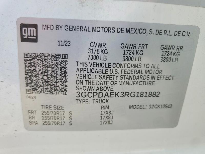 2024 Chevrolet Silverado K1500