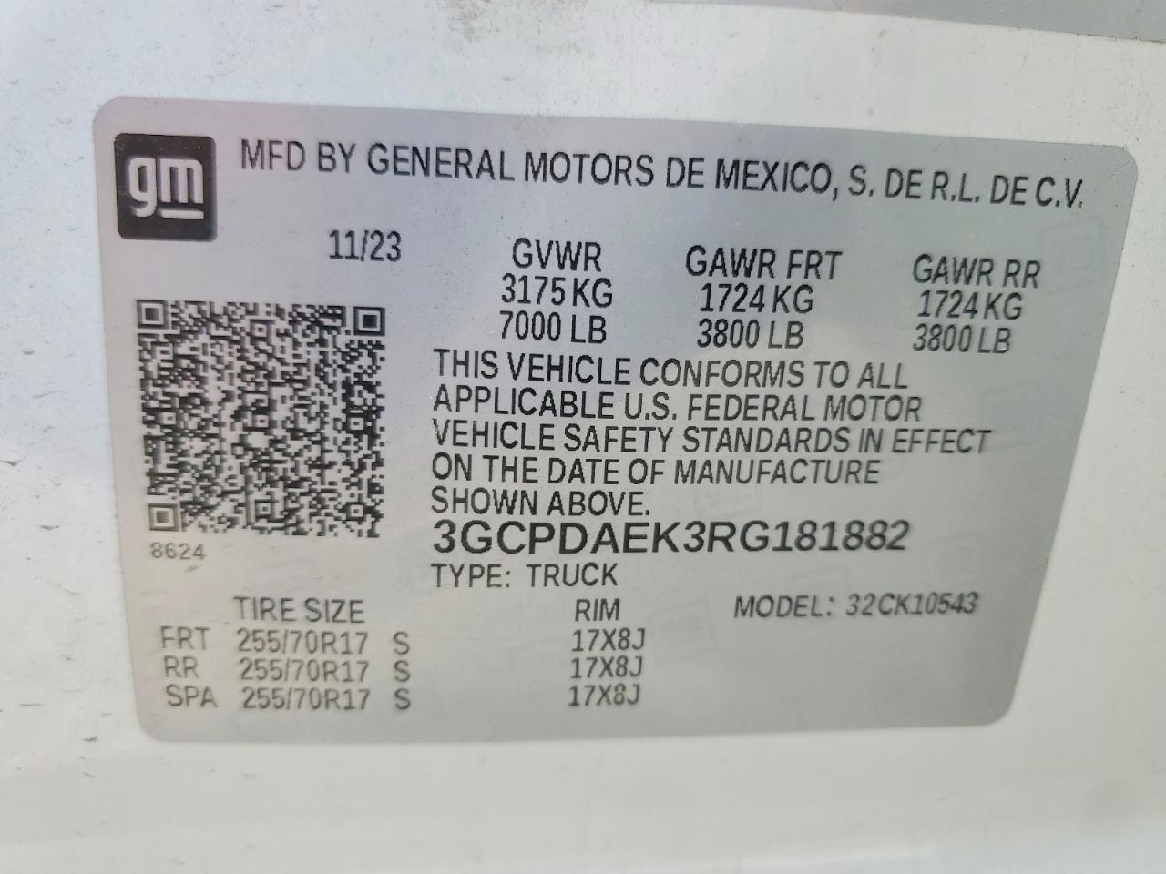 2024 Chevrolet Silverado K1500