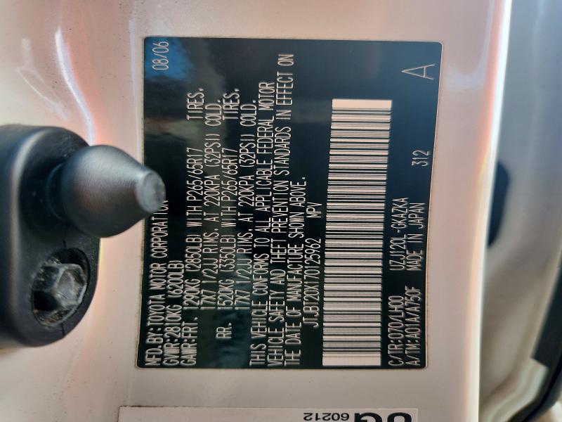 2007 Lexus Gx 470 Base