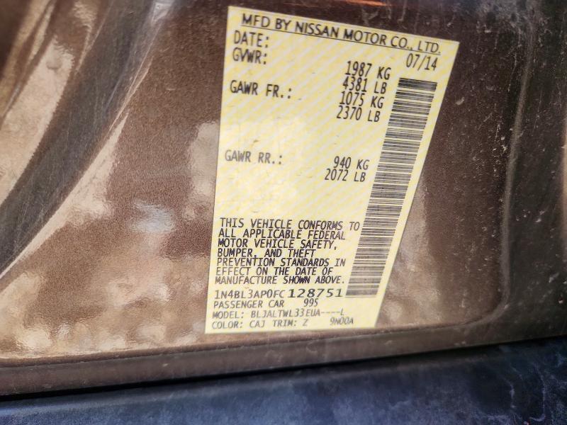 2015 Nissan Altima 3.5 sl