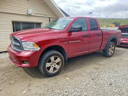 Salvage cars for sale from Copart Northfield, OH: 2012 Dodge RAM 1500 ST