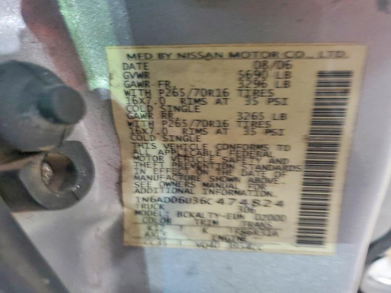 2006 Nissan Frontier se