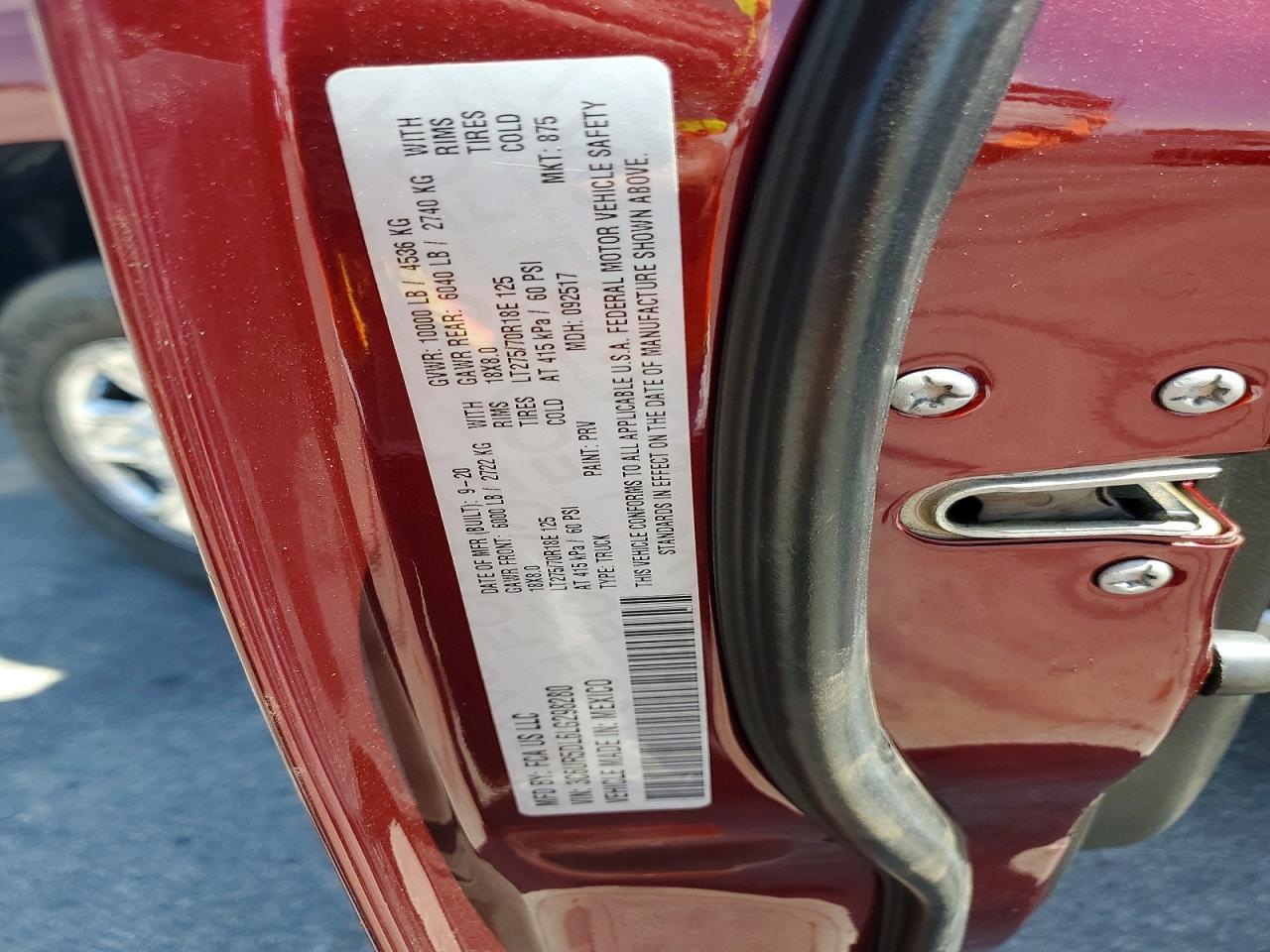 2020 Dodge RAM 2500 BIG Horn