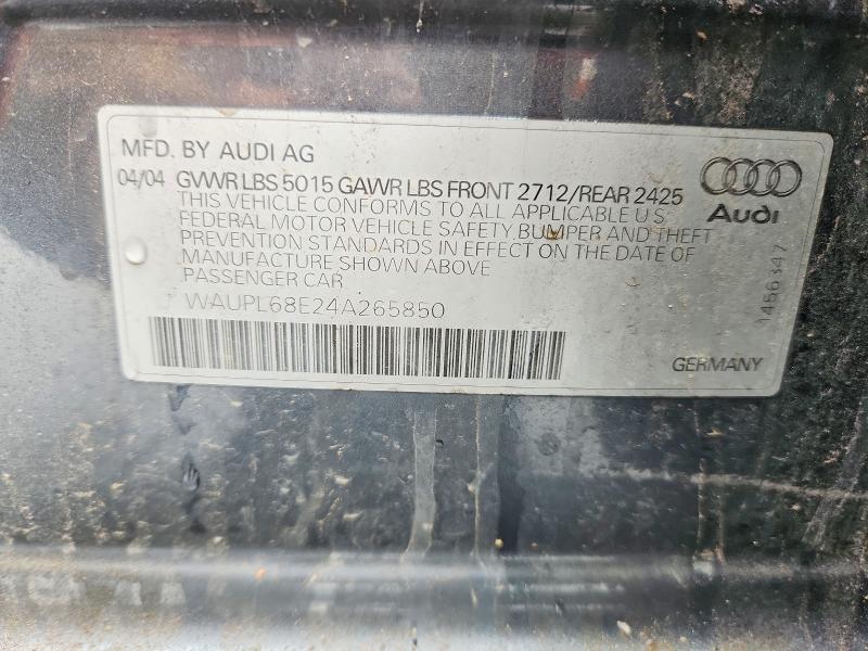 2004 Audi S4