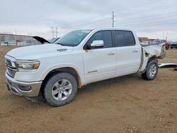 Salvage trucks for sale at Bismarck, ND auction: 2022 Dodge 1500 Laramie
