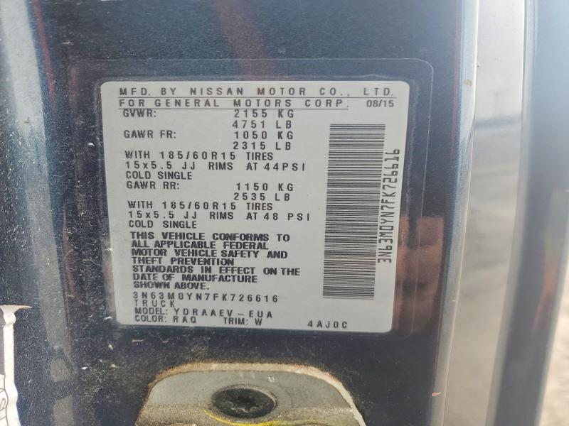 2015 Chevrolet City Express ls