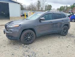 Jeep salvage cars for sale: 2017 Jeep Cherokee Latitude