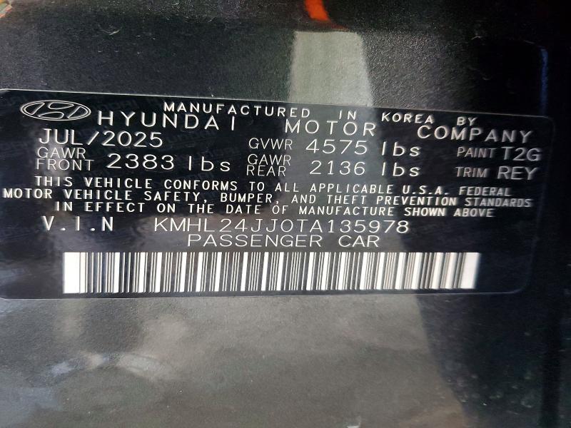 2026 Hyundai Sonata Hybrid Blue