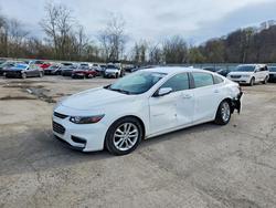 Chevrolet salvage cars for sale: 2016 Chevrolet Malibu lt