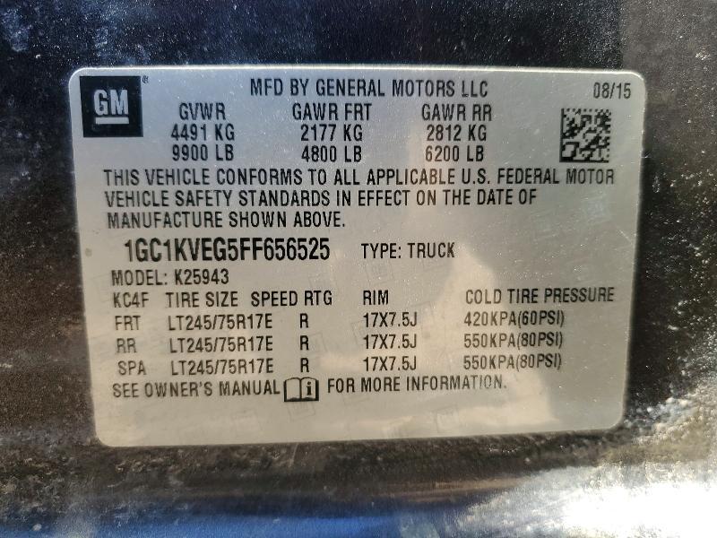 2015 Chevrolet Silverado K2500 Heavy Duty LT