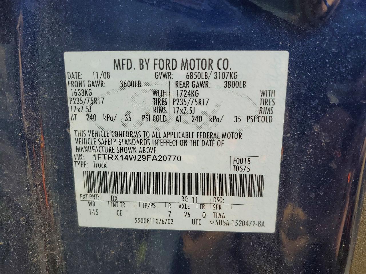 2009 Ford F-150