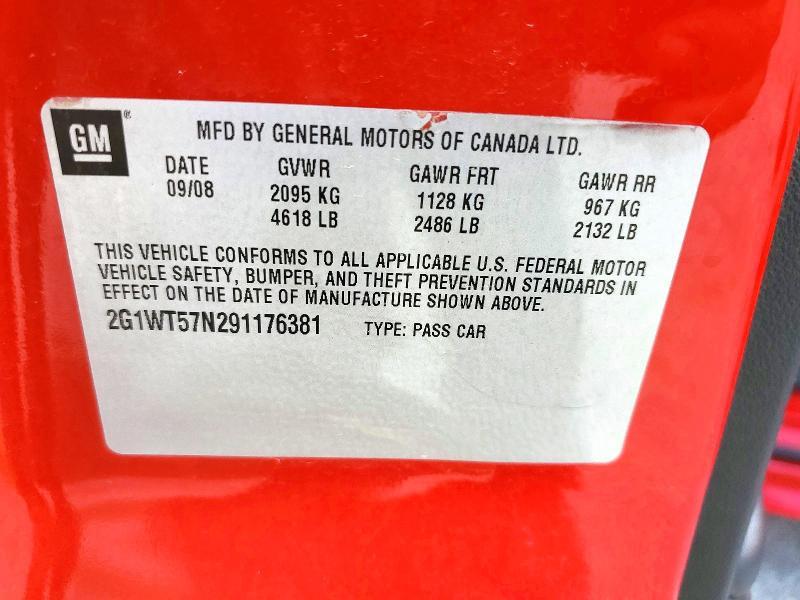 2009 Chevrolet Impala 1LT