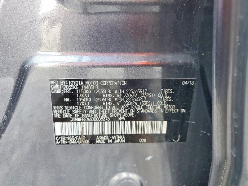 2013 Toyota Rav4 xle