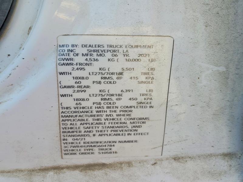 2021 Dodge RAM 2500 Tradesman