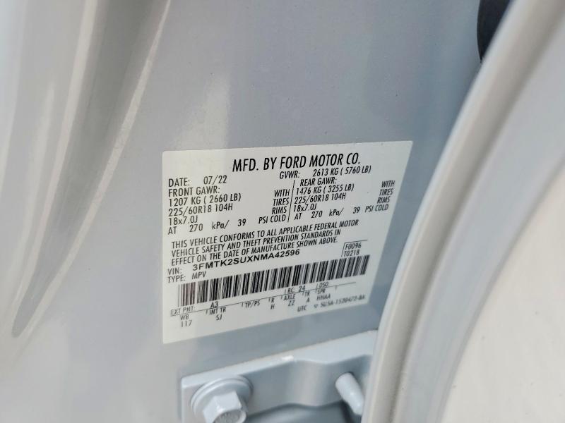 2022 Ford Mustang Mach-e California Route 1