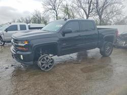 Salvage trucks for sale at Bridgeton, MO auction: 2018 Chevrolet Silverado K1500 LT