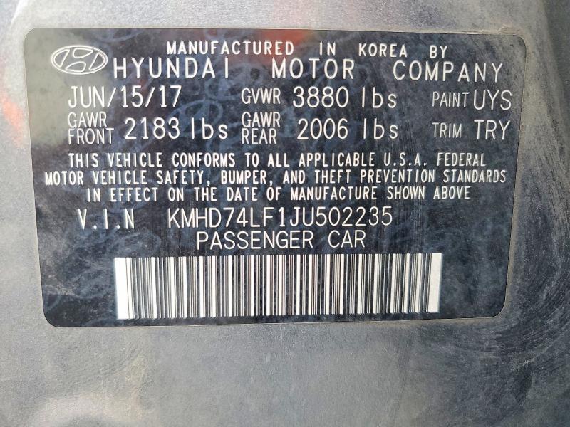 2018 Hyundai Elantra se