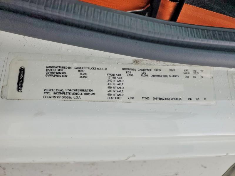 2018 Freigliner 2018 Freightliner Business Class M2 BOX Truck