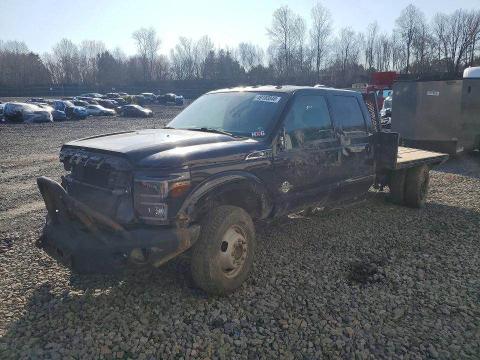 2012 Ford F350 Super Duty Flatbed Truck
