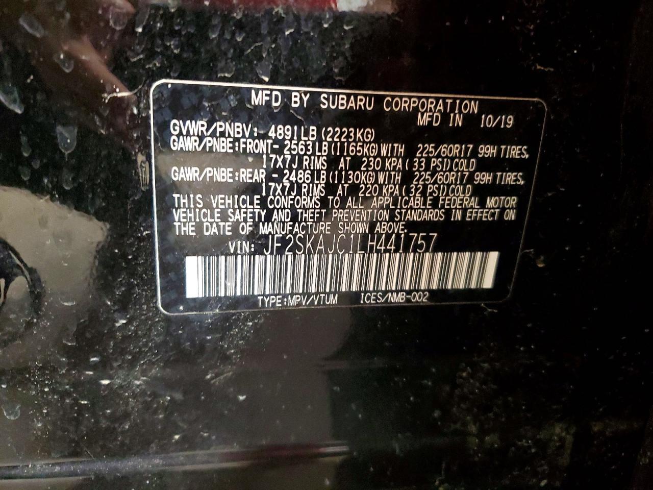 2020 Subaru Forester Premium