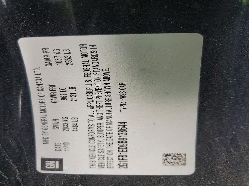 2011 Chevrolet Camaro lt