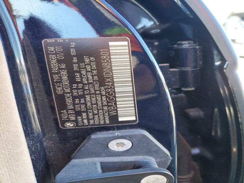 2001 BMW 740 i Automatic