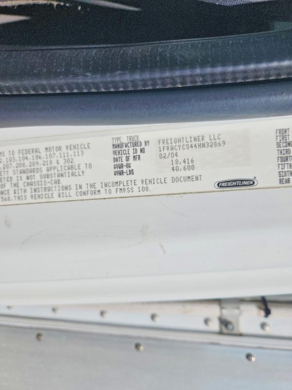 2004 Freightliner Business Class M2 Refrigerated box Truck