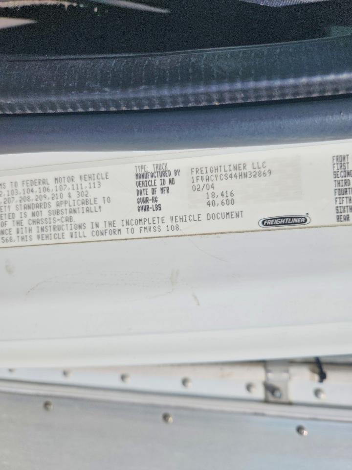 2004 Freightliner Business Class M2 Refrigerated BOX Truck