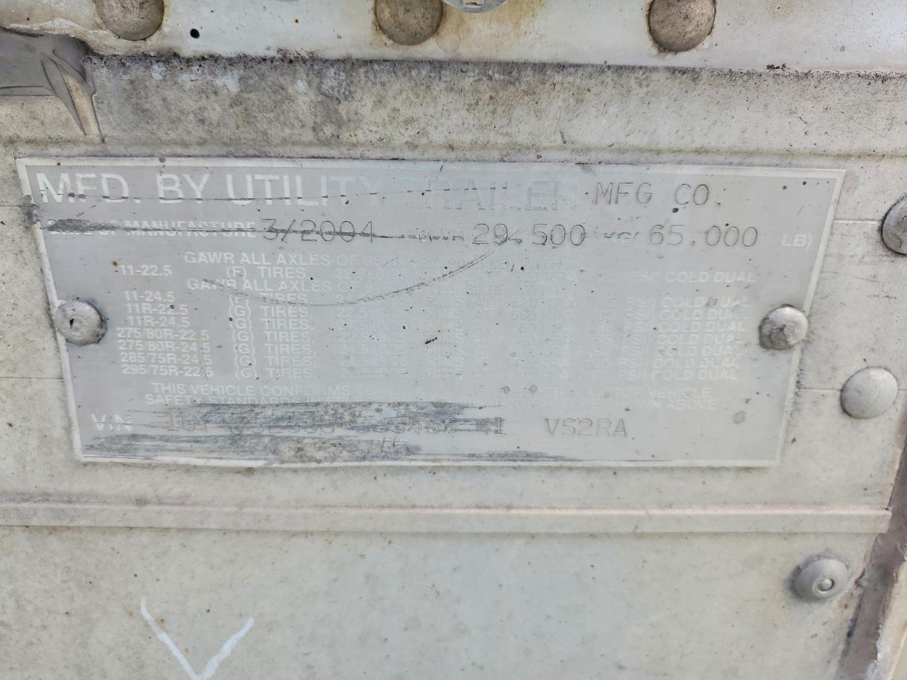 2005 Utility Trailer Manufactu Utility Trailer Manufacturer