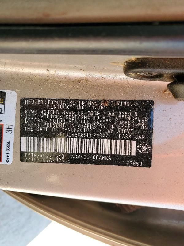 2009 Toyota Camry Base