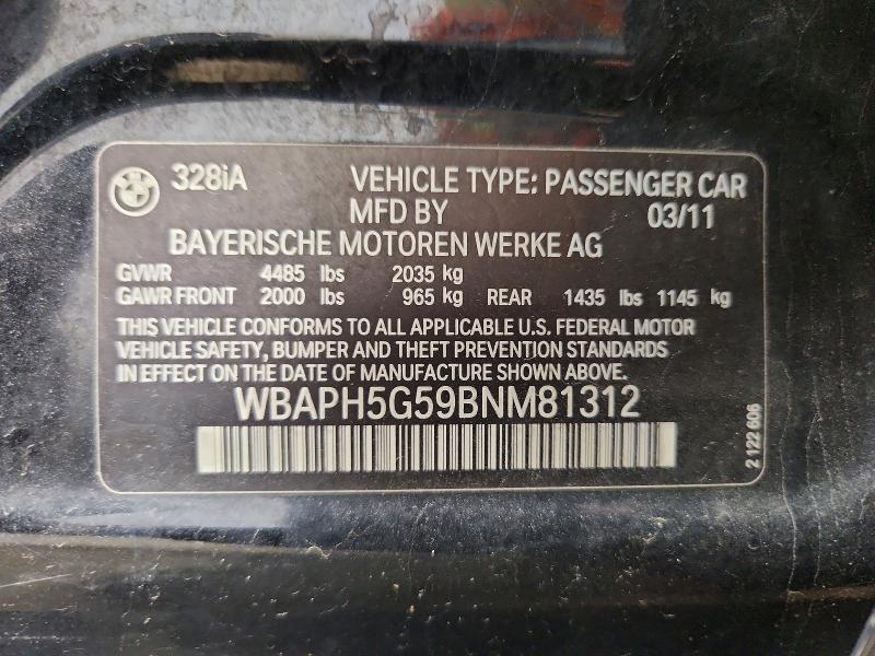 2011 BMW 328 i Sulev