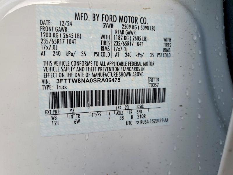 2025 Ford Maverick Tremor