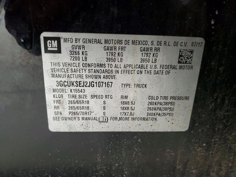 2018 Chevrolet Silverado K1500 LTZ