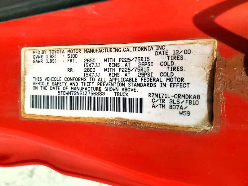 2001 Toyota Tacoma Base