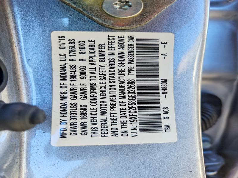 2016 Honda Civic lx