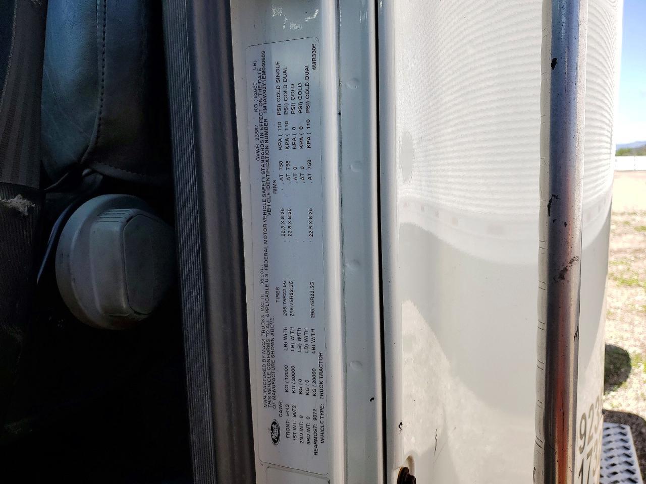 2014 Mack 600 CXU600