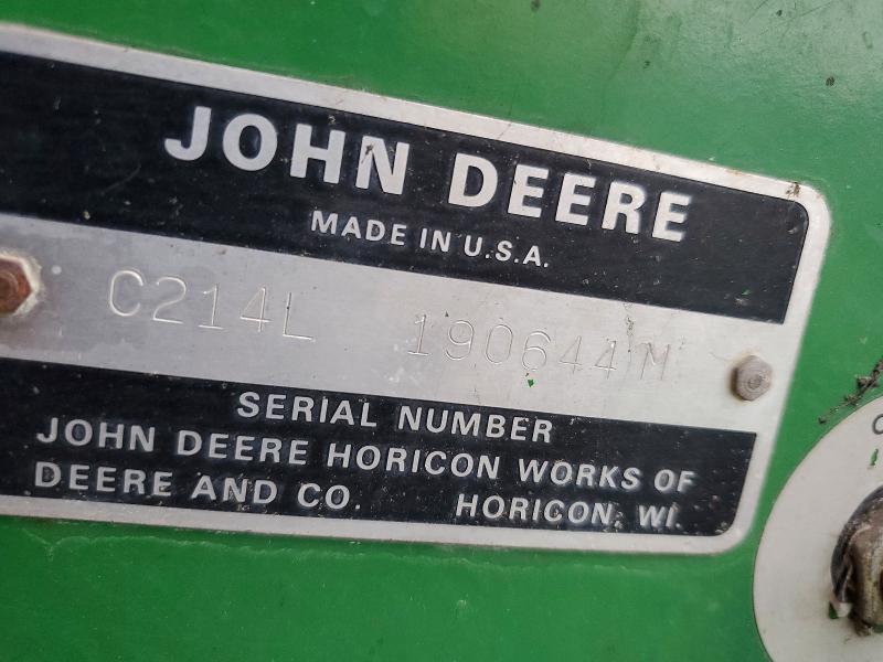 1978 John Deere 214 Lawn Mower