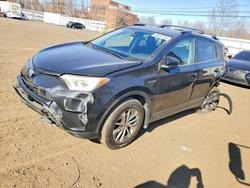 Toyota Rav4 Vehiculos salvage en venta: 2017 Toyota Rav4 Hybrid xle