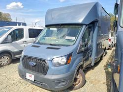 Salvage trucks for sale at Mebane, NC auction: 2021 Ford Transit Delivery Truck